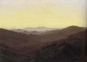 Caspar David Friedrich The Riesengebirge Mountains France oil painting artist